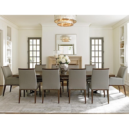 11 Pc Beverly Place Dining Set